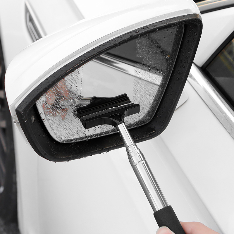 Car rear-view mirror scraping board retractable vehicle Rainy Day God Instrumental Front Windshield Except Foggy Rain-Proof Hanging Water Squeegee-Taobao