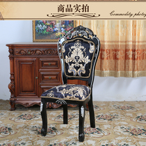 Hotel round table and chair solid wood chair hotel bench antique chair leisure chair more than year