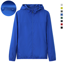 Light zipper Even cap jacket sunscreen mens 2022 new outdoor driving thin jacket Sport windy sunscreen