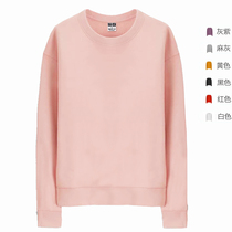 Spring and autumn thin pullover cec sweater female tide ins2019 new round neck student loose large size terry coat