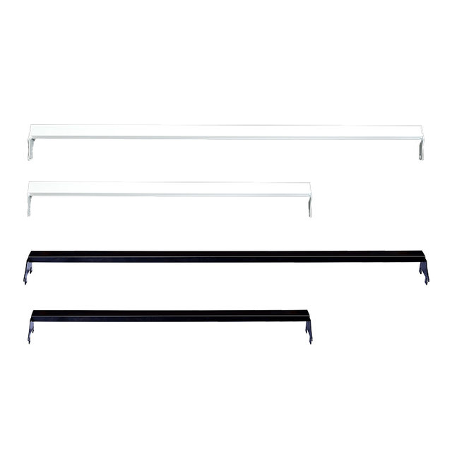 ຊຸບເປີມາເກັດ shelf hook crossbeam crossbar hanging rod shelf crossbeam rod thickened square tube crossbeam movable hook shelf