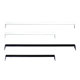 ຊຸບເປີມາເກັດ shelf hook crossbeam crossbar hanging rod shelf crossbeam rod thickened square tube crossbeam movable hook shelf