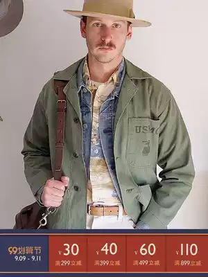 VINTAMERI re-engraved US P41 World War II USMC coat American vintage military style jacket jacket