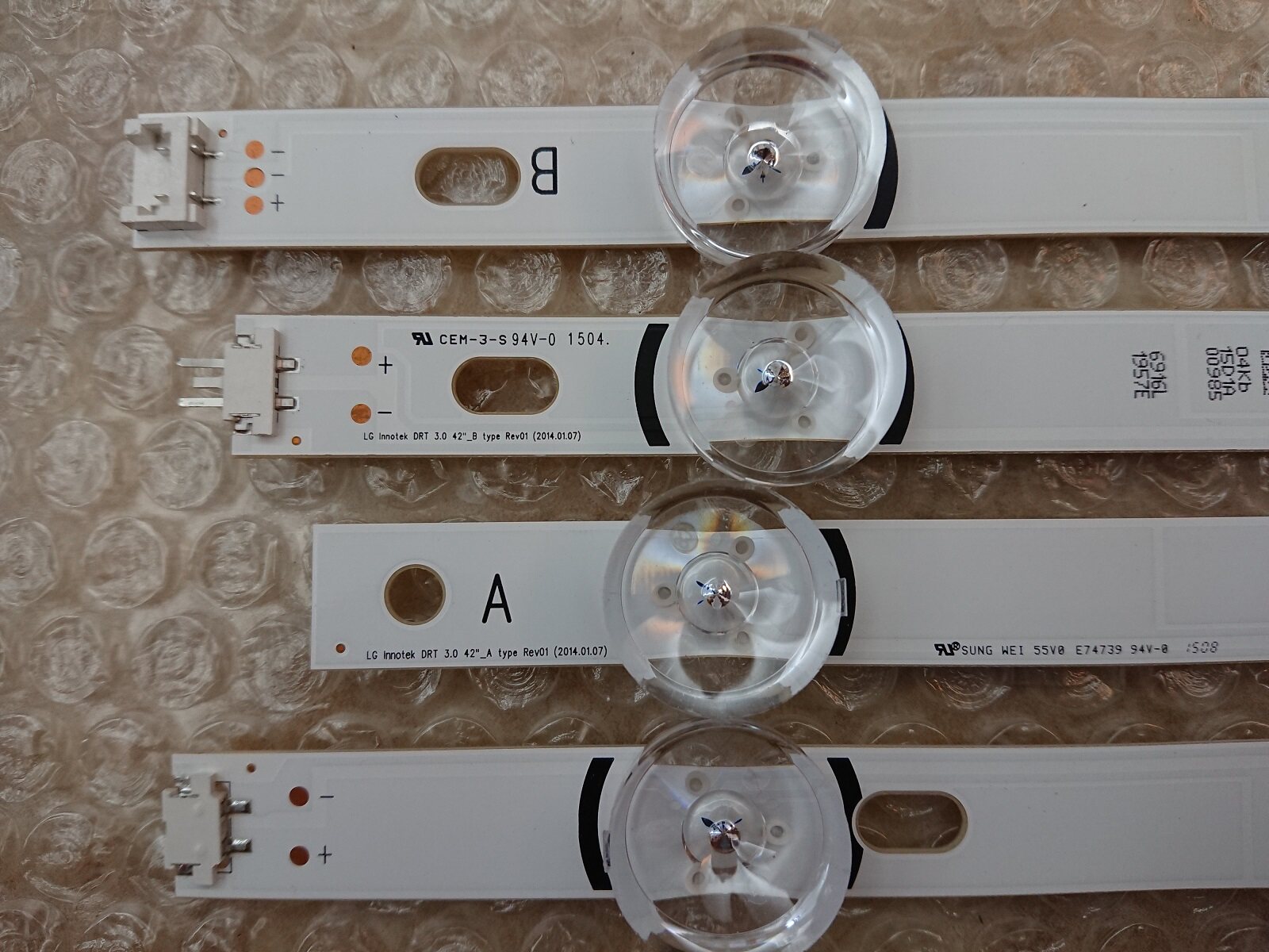 Brand new LG42LB5670 Light Bar LG Innotek DRT 3 0 42-B 6916L-1956A 1957A