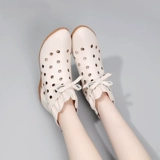 Весенняя летняя танцующая обувь для матери, сапоги с бантиком на каблуке, мягкая подошва, из натуральной кожи