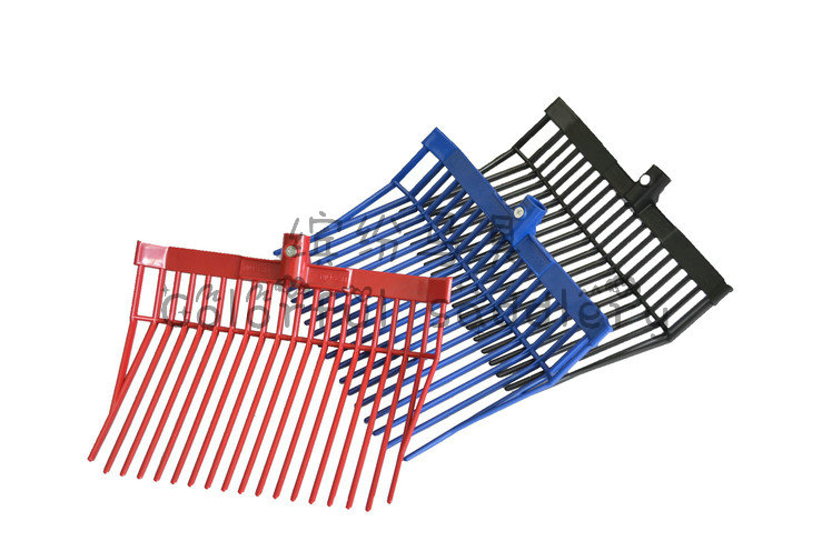Horse Grass Fork (5 Clothing) Horse Manure Fork Horse House Supplies Horse Fork With Shank Grass Fork Plastic Straw Stock Fork Horse