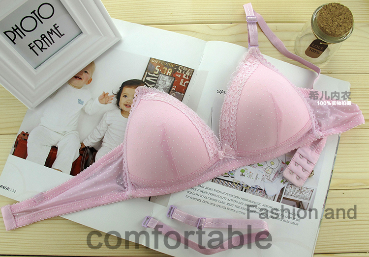 Loli Xier shop 12 phiên bản Hàn Quốc của bikini đồ lót nữ NEIY nữ sinh viên đồ lót mỏng phần sâu V mới cup ngực