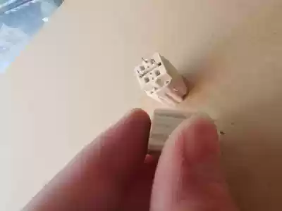 Degaussing resistance three-leg degaussing resistance two-foot degaussing resistance white degaussing