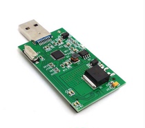 MSATA to USB3 0 solid state drive conversion card shell-free MINI PCI-E SSD hard drive adapter card