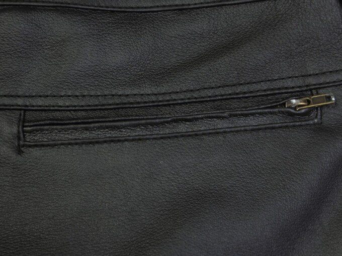 Pantalon cuir homme droit pour automne - Ref 1492524 Image 19