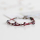 ຕົ້ນສະບັບ hand-woven trendy fashionable simple ceramic bracelet girls' trinkets hot sale 407