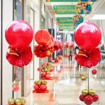 Red Air Floating Balloon column Road leading mall Home Gallery Clothing Shop Active Arrangement Decorated Birthday Party Supplies