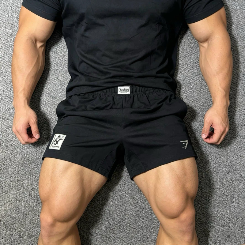 In-Stock Gymshark Full Combed Plaid Shorts for Men, Fitness Sports Wear, Durable, Non-Stretch, All-Cotton Sports Quarter-Length Shorts In-Stock Gymshark Full Combed Plaid Shorts for Men, Fitness Sports Wear, Durable, Non-Stretch, All-Cotton Sports Quarter-Length Shorts