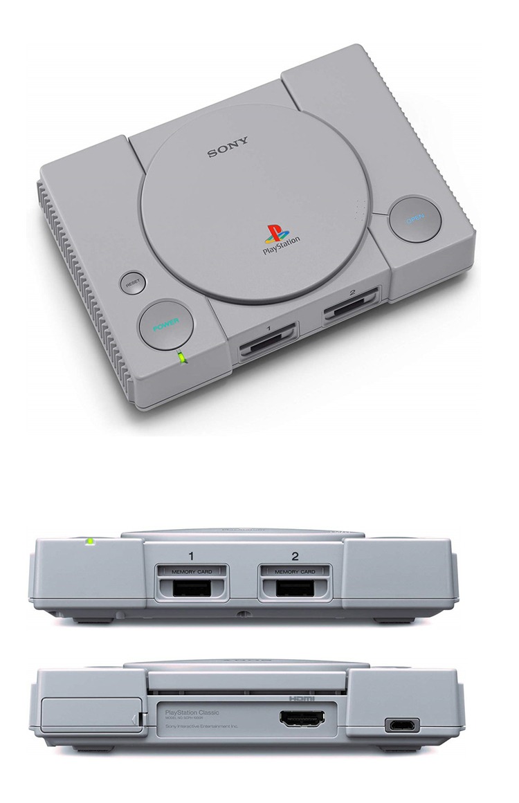 Sony PLAYSTATION PS1 MINI mini máy chủ cổ điển Phiên bản giao diện điều khiển trò chơi tình yêu Hồng Kông - Kiểm soát trò chơi tay cầm chơi liên quân