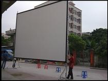 Quick folding curtain projection screen 100 inch -200 inch positive throw Back to metal Soft Curtain bracket Sub quick folding curtain