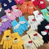 Hello kitty, мультяшные ветрозащитные удерживающие тепло милые перчатки для принцессы