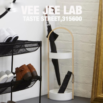 Haber umbrella rack Umbra Canadian solid wood floor umbrella storage rack Household entrance five-star hotel lobby