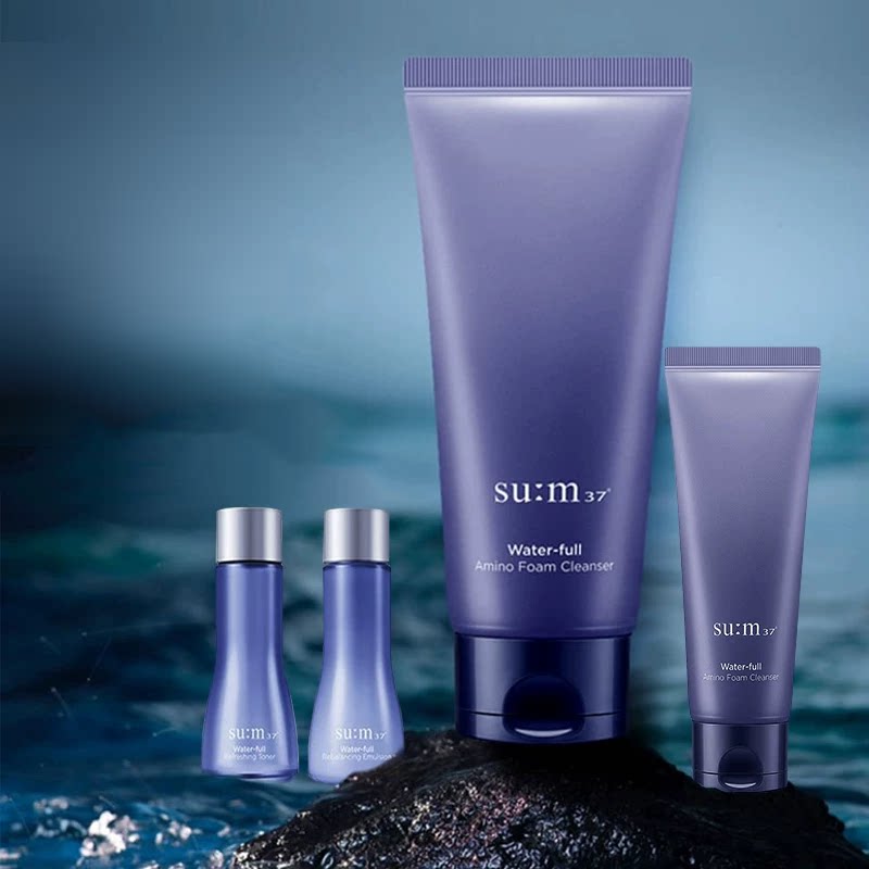 苏秘sum37°呼吸惊喜洗面奶泡沫洁面深层温和清洁正品官方旗舰店