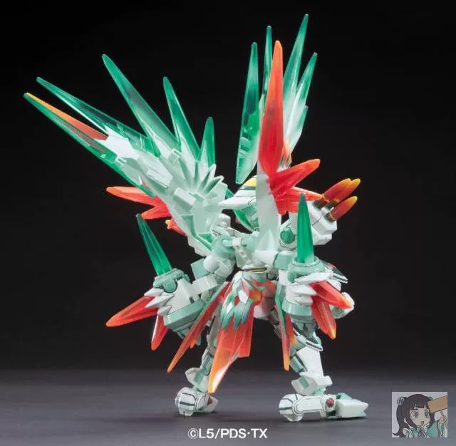Скет Bandai LBX картонный бой