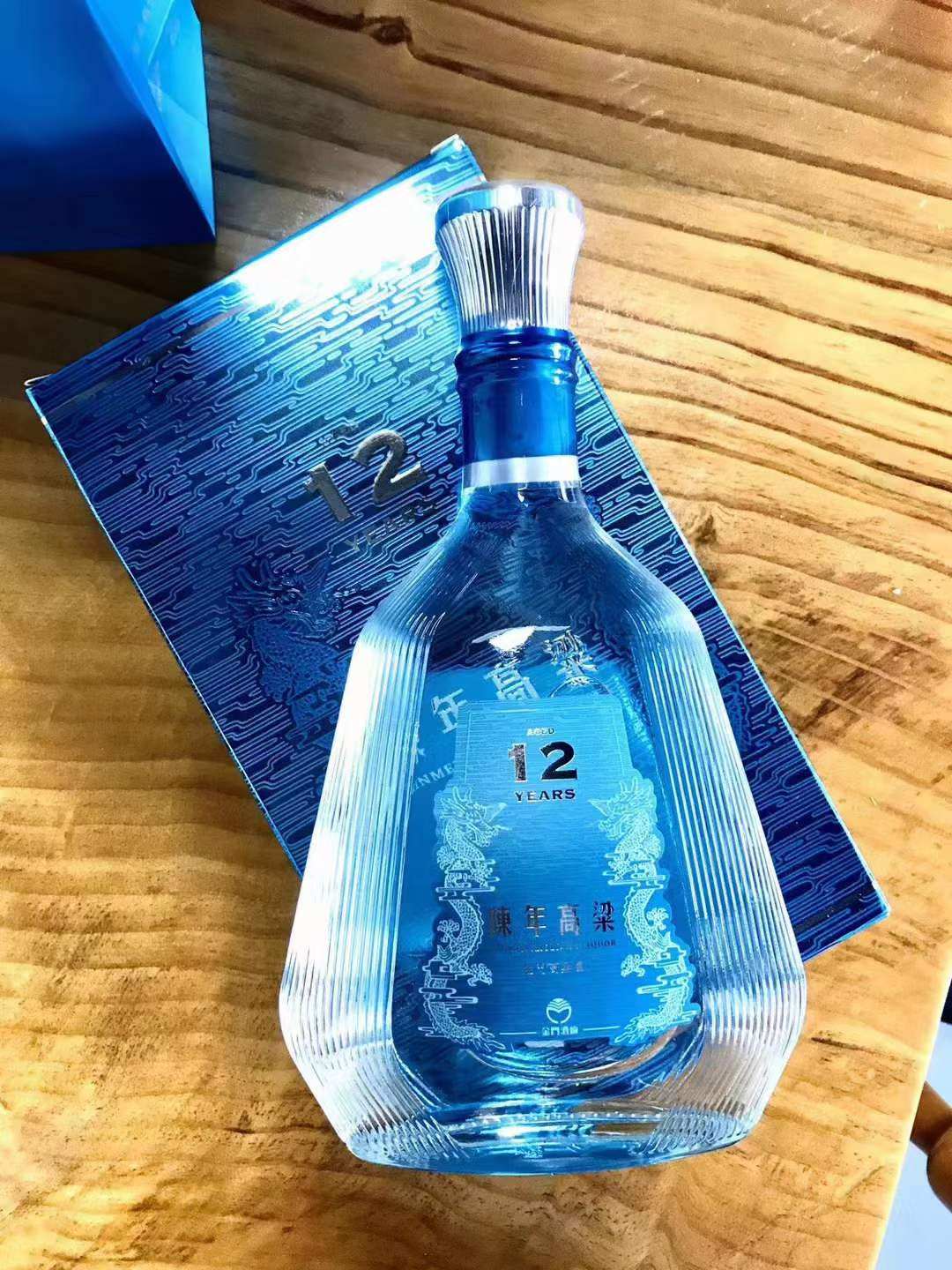 金门高粱酒12年陈高酒金门陈年高粱酒56度600ml金门高粱酒礼盒