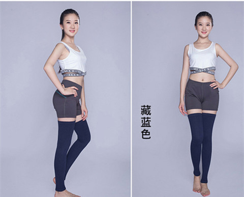 Quần legging, len, đệm đầu gối, chân ấm đến đầu gối, quần dài, dày co giãn, vớ, vớ len, mùa xuân và mùa thu vớ nam cổ ngắn