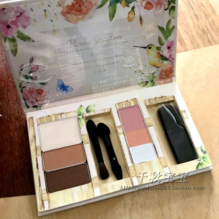 Bộ trang điểm fancl Nhật Bản giới hạn set phấn má hồng + phấn mắt - Bộ trang điểm chì kẻ mày