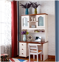 Solid wood desk student desk small room desk Mediterranean desk Beijing delivery