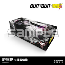 Xuewing Culture] genuine authorization GnG gun and gun themed card box desk tour around