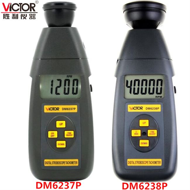 Digital Flash SPeedometer DM6238P 60-40000 to Per Minute Tachometer Flash Meter with Backlight