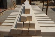 DIY handmade logs 3*3cm wooden square wooden strips polished custom wood solid wood pine square wooden strips keel pads