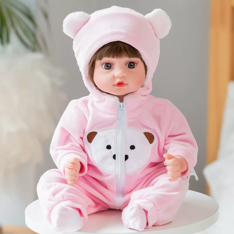 Doll, speaking toy from soft rubber