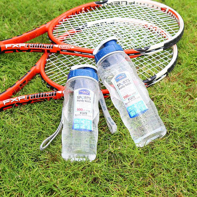 Lock and Lock Plastic Sports Water Cup Portable Fitness Water Bottle ຄວາມຈຸຂະຫນາດໃຫຍ່ ນັກຮຽນຊາຍ ແລະຍິງ HPP721/2