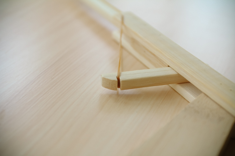Mô hình câu đố của trẻ em Zakka súng lục đồ chơi tre và gỗ đồ chơi dân gian thủ công súng đồ chơi trẻ em sung do choi tre em