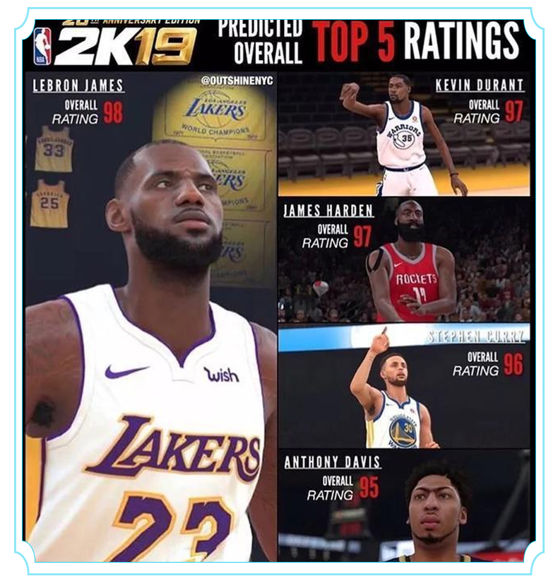 Đặt mua trò chơi console PS4 mới NBA 2K19 Basketball 2019 James 20th Anniversary Standard Edition Trung Quốc - Trò chơi đĩa ps2