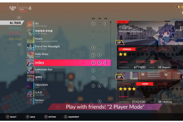 Trò chơi console PS4 DJMax cống phẩm DJ Max Tôn trọng trò chơi âm nhạc phiên bản Trung Quốc - Trò chơi đĩa game