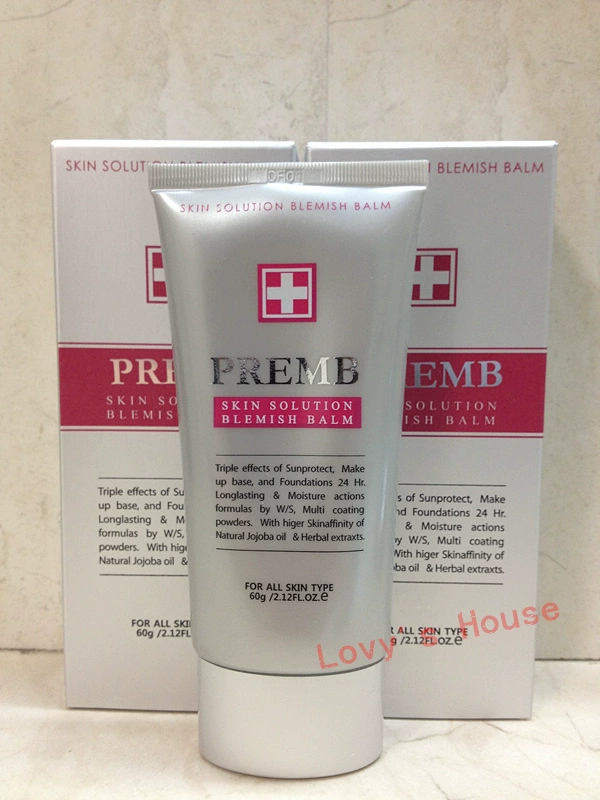 Original chính hãng Hàn Quốc PREMB đa chức năng BB cream (60ML) che khuyết điểm, làm trắng, dưỡng ẩm - Kem BB