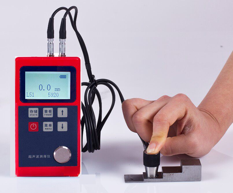 Manufacturers direct sales thickness measuring instrument nate 2321 ultrasound thickness tester steel sheet material thickness tester