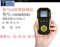 Gas concentration detector nate8360 oxygen concentration detector O2 concentration detector