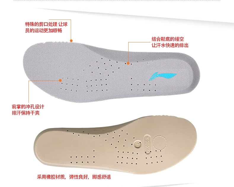 Chính hãng giải phóng mặt bằng Li Ning cầu lông giày nam mùa hè thoáng khí non-slip mặc đào tạo thể thao chạy giày AYTJ077