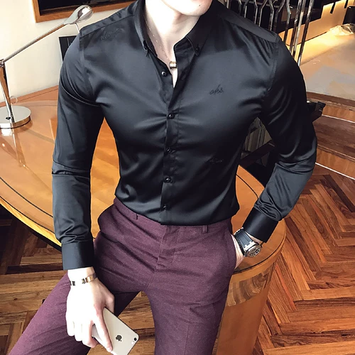 Весенняя трендовая рубашка, коллекция 2021, тренд сезона, облегающий крой