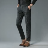 Демисезонные шерстяные штаны, костюм, свободный прямой крой