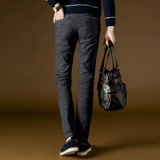 Осенние весенние штаны, облегающий крой, свободный прямой крой