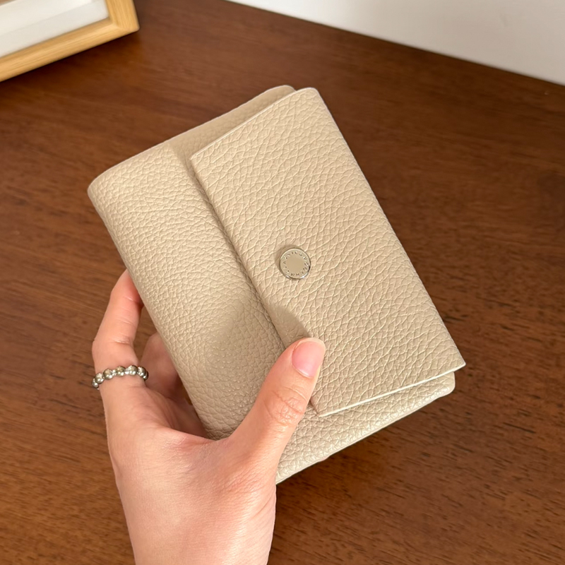 Women's Wallet Card Holder, High-End Soft Leather Wallet, Magnetic Small Wallet, Multi-Functional Money and Card All-In-One Bag
