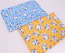 Clear 6 Fold Panda Digital Printed Down Clothing Fabric 50D Imitation Memory Cloth