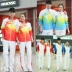 Bộ đồ thể thao đội tuyển quốc gia Trung Quốc, nam và nữ vận động viên thể thao, học sinh, thi đấu thể thao, quần áo nhóm