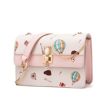 Japanese GP girl bag versatile texture ins shoulder Messenger bag cute niche exquisite chain female bag