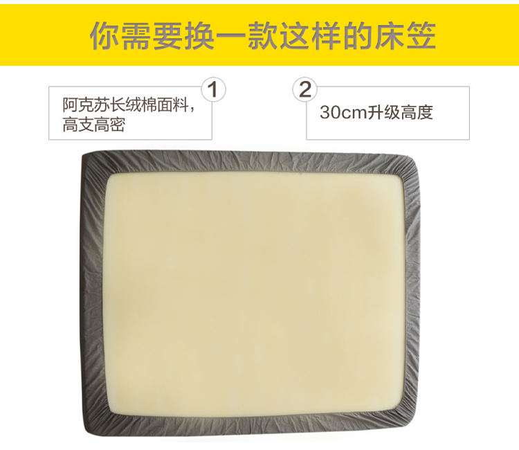 Sản phẩm mới cotton màu giường tinh khiết 笠 Khăn trải giường 1,8m trải giường 1,2 1,5 m Khăn trải giường Simmons có thể được tùy chỉnh - Trang bị Covers ga chun trải giường	