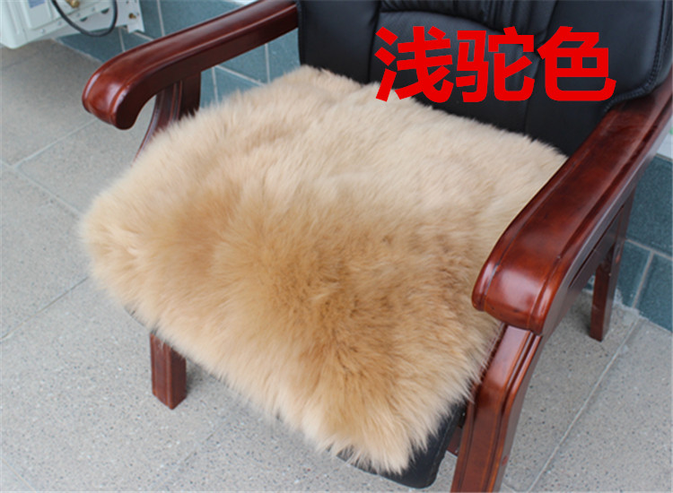 Mùa đông đích thực giải phóng mặt bằng 100% len nguyên chất đệm văn phòng châu Âu ông chủ ghế đệm sinh viên sang trọng - Ghế đệm / đệm Sofa đệm ghế phòng khách