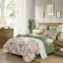 Thủy dệt bông satin phản ứng in một gia đình bốn pro thu giường bông satin - Bộ đồ giường bốn mảnh chăn ga gối đệm giá rẻ Bộ đồ giường bốn mảnh