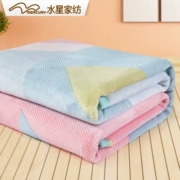 Độc thân mền giải trí đúp thủy ngân dệt chính hãng dày chăn ấm flannel chăn thảm san hô con - Ném / Chăn